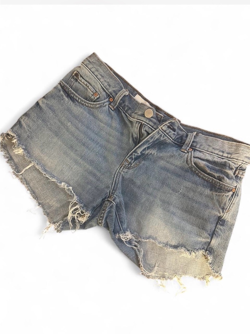 GAP distressed denim shorts